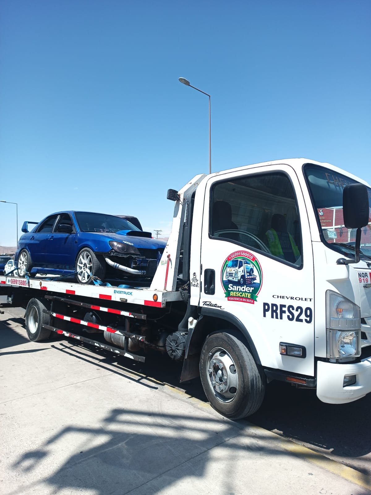 Asistencia en ruta Alto Hospicio